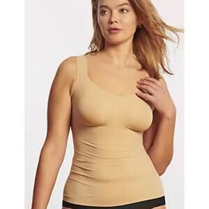 Evelyn Bobbie the Smoothing Cami in sand Beige Sz Medium classic comfort A587082